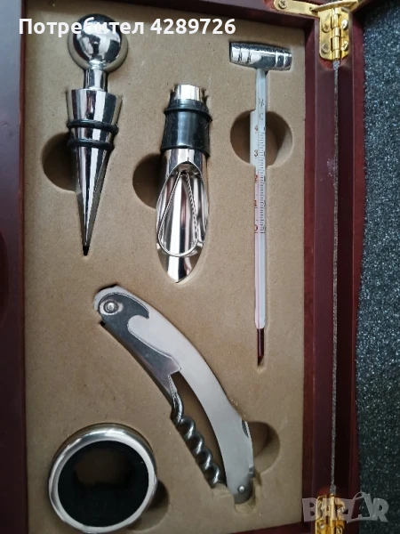 Елегантен комплект за вино, снимка 1