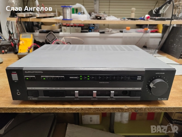 Продавам усилвател Grundig V 7200 и CD Sony CDP 590, снимка 3 - Ресийвъри, усилватели, смесителни пултове - 52497141