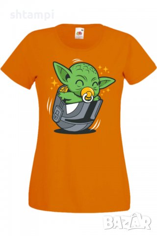 Дамска тениска Star Wars baby yoda 3,Филм,Игра,superhero,Изненада,Подарък,Повод,, снимка 9 - Тениски - 37728695