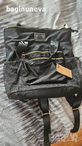 Нова дамска черна чанта Steve Madden, снимка 11 - Чанти - 50111332