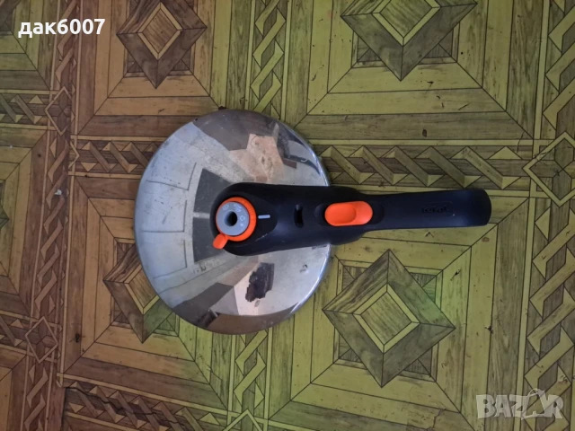 Немска тенжера под налягане-6 литра, снимка 5 - Съдове за готвене - 51278274