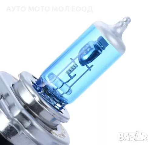 Халогенни крушки с Ксенон ефект 12V, H4, 55W - 2 брoя., снимка 5 - Аксесоари и консумативи - 49946130