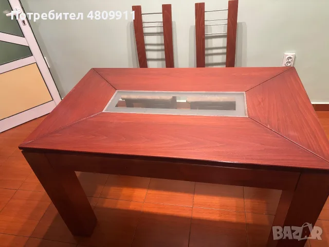 Трапезна маса с столове, снимка 7 - Маси - 56524310