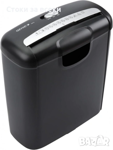 шредер Genie 240S за унищожаване на документи, хартия и кредитни карти с 10-литров контейнер, снимка 5 - Други стоки за дома - 53225962