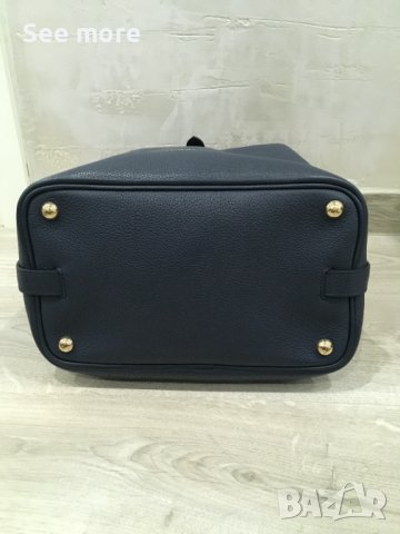 Burberry тъмно синя чанта, снимка 6 - Чанти - 39038368