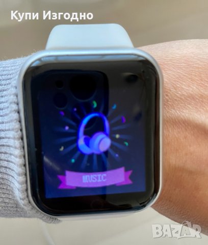 Смарт часовник гривна smart watch bracelet, снимка 6 - Смарт гривни - 40469380