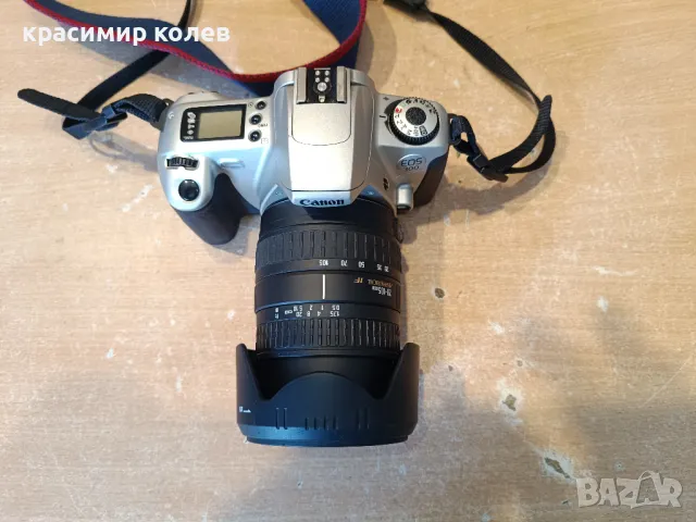 фотоапарат "Canon EOS 300 + обектив Canon 28–105 mm", снимка 2 - Фотоапарати - 50129782