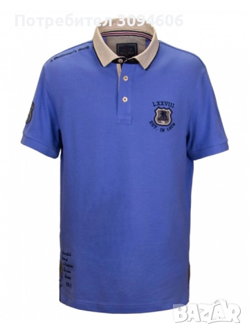 Мъжка луксозна риза с яка, снимка 4 - Тениски - 52951788