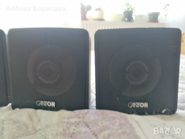 5 броя тонколони Canton за домашно кино, снимка 3 - Тонколони - 34991434
