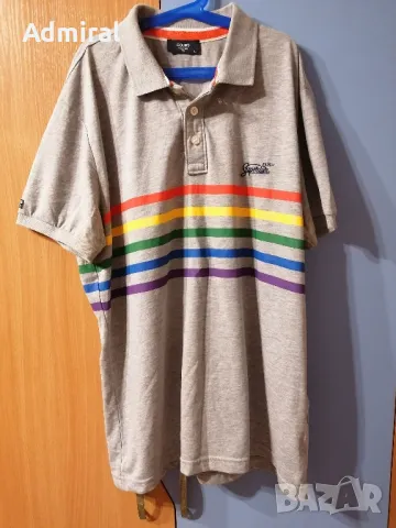 Оригинална мъжка тениска с якичка Colin's, снимка 3 - Тениски - 50292423