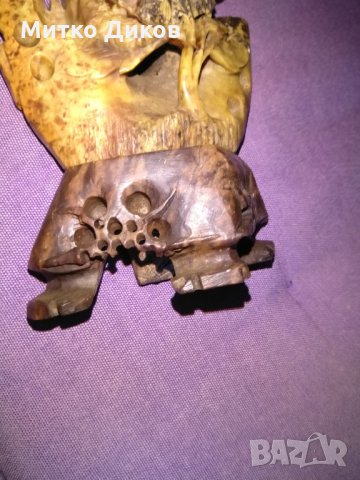 Скулптура от самороден материал 500грама 180х95х40мм, снимка 7 - Декорация за дома - 29754162