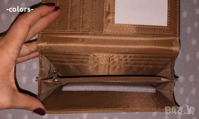 Дамски портфейл с мандали, снимка 4 - Портфейли, портмонета - 30979598