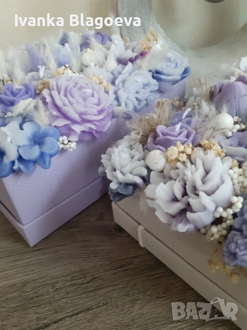 Вечен букет от ароматни свещи , снимка 16 - Декорация за дома - 49793176