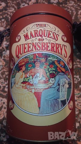 Кутия за чай Маркиз на Куинсбъри, снимка 2 - Антикварни и старинни предмети - 42457011