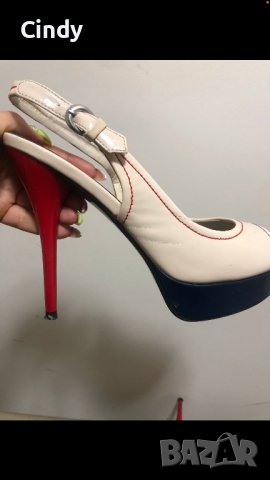 Обувки на висок ток , снимка 1 - Дамски елегантни обувки - 39779019