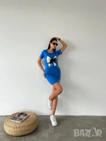 Дамска къса рокля/туника  , снимка 8 - Рокли - 50438869