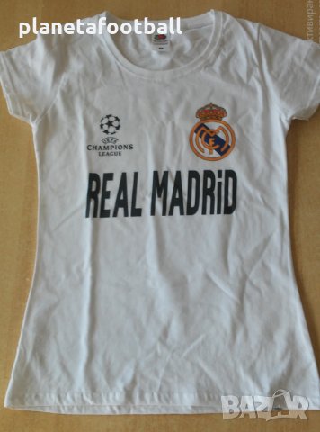 Дамска Фен Тениска на Реал Мадрид !REAL MADRID, снимка 1 - Фен артикули - 7358554