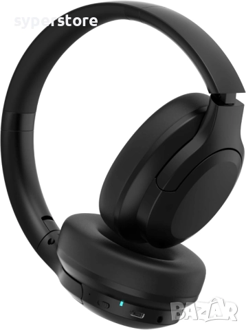 Слушалки Безжични Блутут Digital One SP01031 aks-HD20, черни, Bluetoot, MP3, голяма мида, Headphones, снимка 2 - Слушалки, hands-free - 52513353