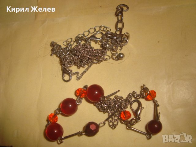 ЛОТ СТАРИ УКРАШЕНИЯ БИЖУТА ПОДХОДЯЩИ и за ХЕНД - МЕЙД МАТЕРИАЛ за НАКИТИ 31344, снимка 14 - Колиета, медальони, синджири - 38031836