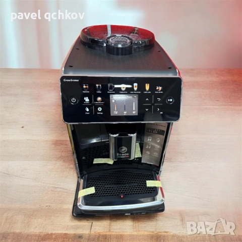 Кафеавтомат SAECO SM6480/00  Автомата е нов /само е пробван/  Без кашон  Всичко налично  Цена 480евр, снимка 2 - Кафемашини - 54007424