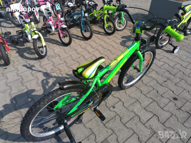 BG Детски велосипед 20" MASTER зелен, снимка 4 - Велосипеди - 54334344