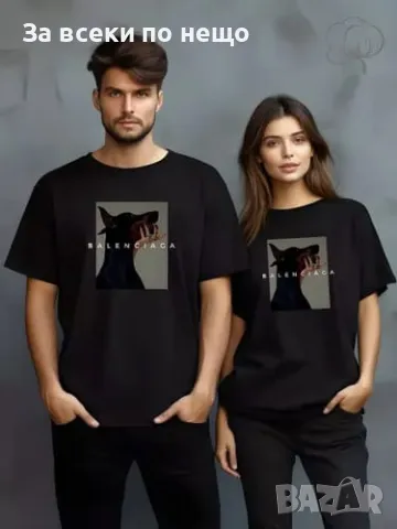 Balenciaga Тениски За Двойки👚Дамска Тениска Баленсиага👕Мъжка Тениска-Различни Модели Код LFS448, снимка 1