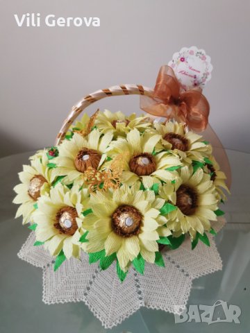 Букети с бонбони, снимка 2 - Подаръци за жени - 42263530