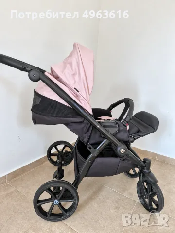 Бебешка количкаТutis Uno 5+ 2в1 - кош + седалка, снимка 5 - Детски колички - 56270954