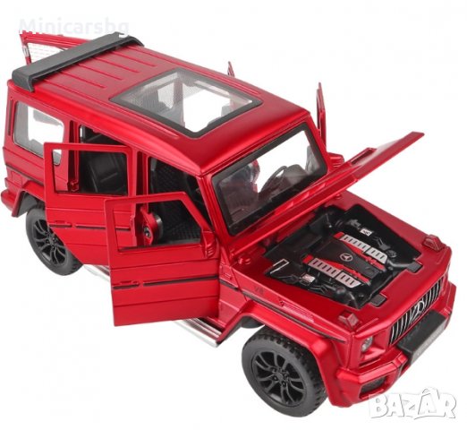 Метални колички: Mercedes-Benz AMG G63 / G-Wagon (Мерцедес-Бенц АмГ), снимка 7 - Колекции - 31256023