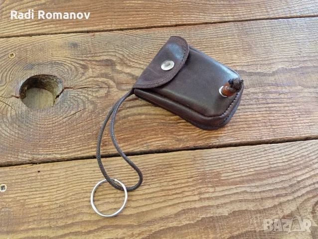 Кожено портмоне, кожен ключодържател , снимка 4 - Детски портмонета - 56268160