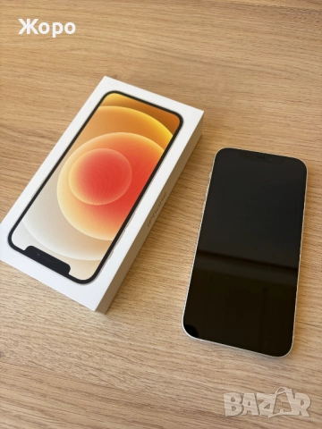 Iphone 12-128GB-white/бял-Като НОВ, снимка 5 - Apple iPhone - 52930230