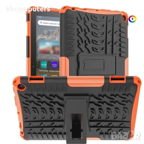 Amazon Fire HD 8 (2022) Удароустойчив Калъф и Протектор, снимка 7 - Калъфи, кейсове - 50977522