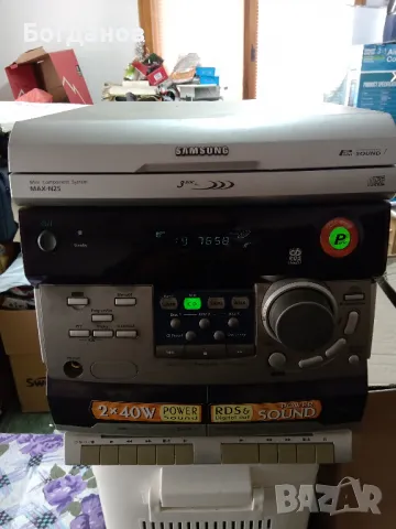 SAMSUNG MAX-N25 AUDIO SD/TAPE/TUNER, може и за части 
