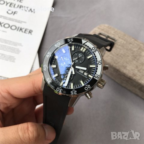 Мъжки часовник IWC Aquatimer Chronograph Galapagos с кварцов механизъм, снимка 4 - Мъжки - 38384816