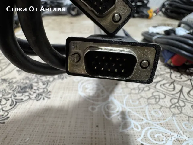Кабел VGA - VGA, снимка 2 - Друга електроника - 48023477