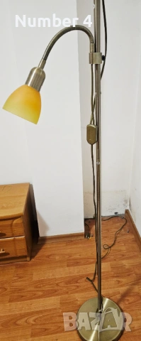 Метална подова лампа, снимка 2 - Други - 54156185