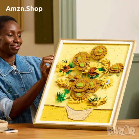 LEGO 31215 Vincent van Gogh – Слънчогледи, снимка 4 - Конструктори - 49510605