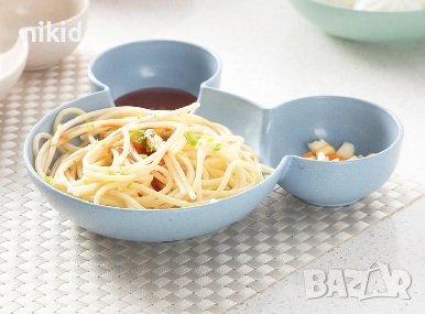 Детска пластмасова чиния купа Мики Мини Маус поднос , снимка 2 - Чинии - 20659830