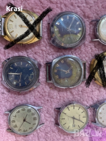 Стари неработещи часовници, снимка 4 - Антикварни и старинни предмети - 52945477