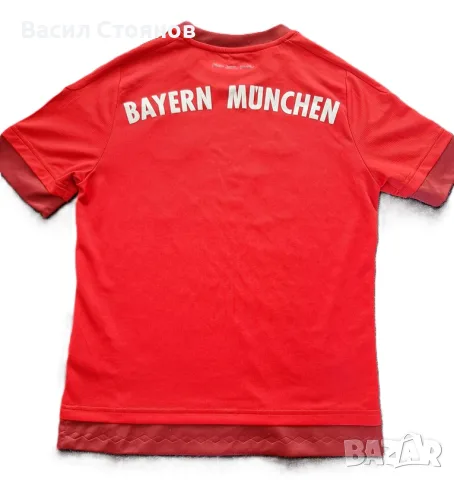 Байерн Мюнхен/Bayern Munchen home 2015-16г. - за ръст 164см., снимка 8 - Фен артикули - 54342116