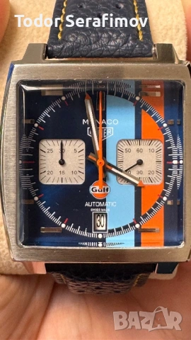 Часовник TAG Heuer Monaco Gulf