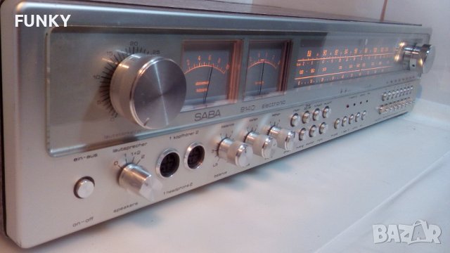 SABA  Ultra Hifi professional 9140 electronic 1977 - 1980, снимка 2 - Ресийвъри, усилватели, смесителни пултове - 38810223