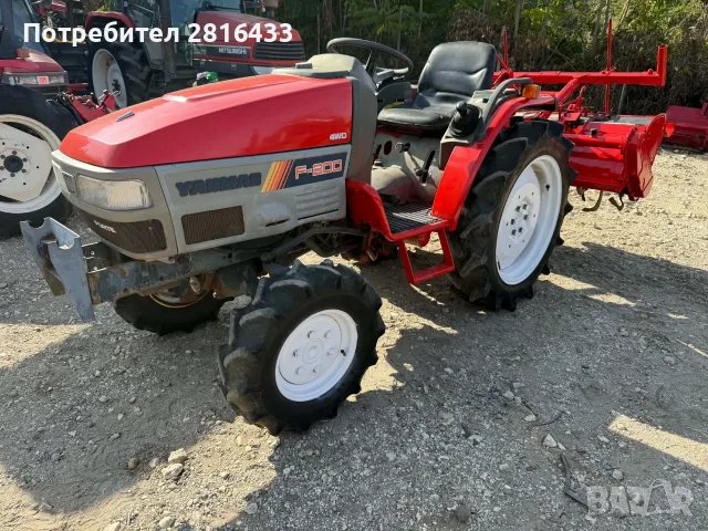Трактор YANMAR F200 4x4
