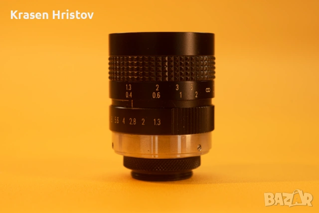 Обектив Computar TV 12.5mm f1.3, снимка 3 - Обективи и филтри - 53326790