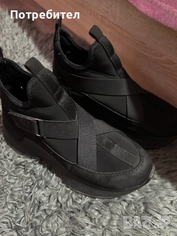 Черни боти, снимка 5 - Дамски боти - 54100822