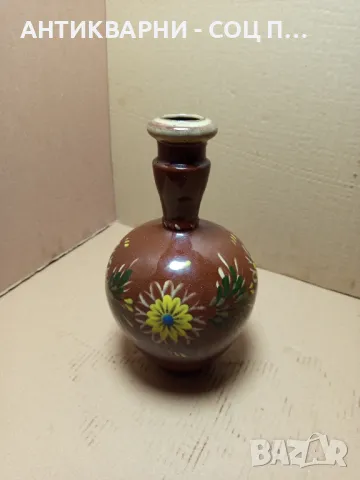 Соц Стара Глинена Стомна Бардуче., снимка 3 - Антикварни и старинни предмети - 50393773