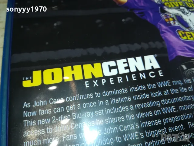 JOHN CENA BLU-RAY X2 DISC 0703251051, снимка 14 - Blu-Ray филми - 49398382