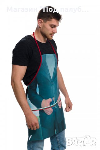 Нова мъжка забавна готварска престилка Ти знаеш кой, снимка 7 - Подаръци за мъже - 30152635