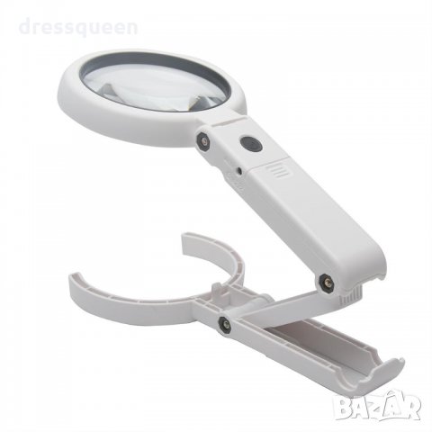 2786 Настолна лупа с LED осветление и увеличение 5х и 11х, снимка 5 - Други стоки за дома - 30455988