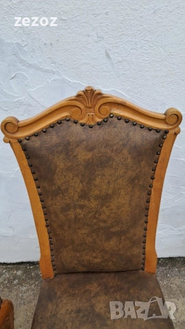 Стол и табуретка масив, снимка 3 - Столове - 52213332